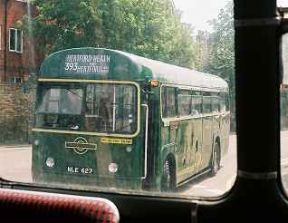 RF627 arrives back on 393.