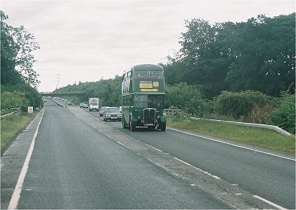 RT3254 heads to Hitchin on 716.
