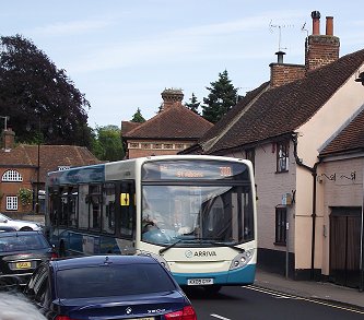 3563 on 300, Welwyn Church