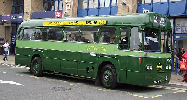 RF281 on 350A at Potters Bar Stn
