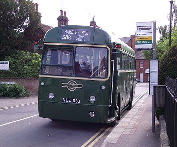 RF633 on 388, Welwyn Church