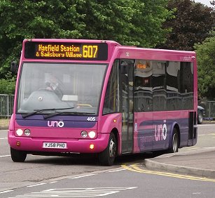 uno405 on 607, Hatfield