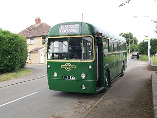 RF633 on 386A, Buntingford Jolly Sailors