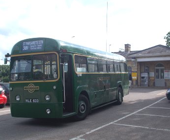 RF633 at St Margarets Stn on 381