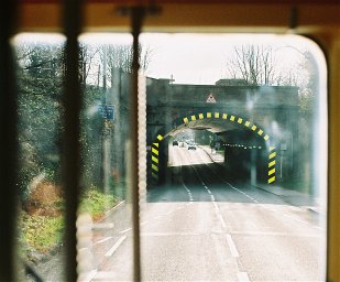 13ft 3in bridge on Portsmouth Road.