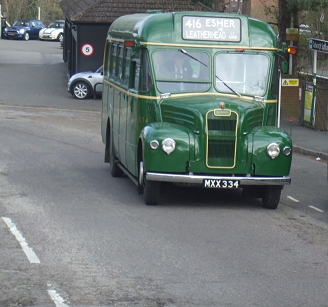 GS34 on 416 at Tadworth Stn
