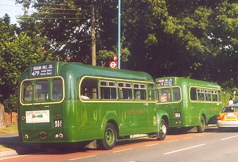 GS1 and GS2 at Biggin Hill P.O.