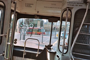 Inside RP21 at Bromley South