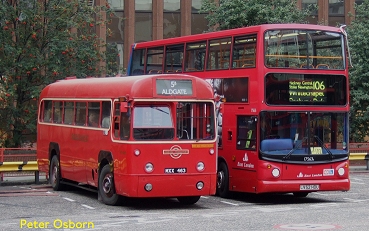 RF486 on 5B at Aldgate (Peter Osborn)