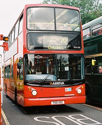 DLA301 at Loughton Station