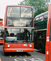 DLA369 at Loughton Station