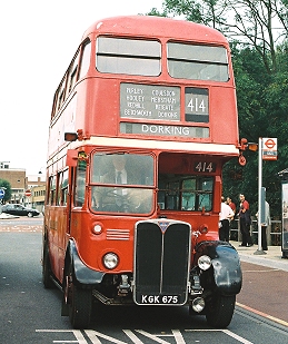 RT1206 at Loughton Station