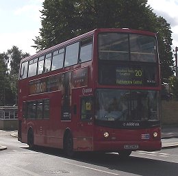 DLA352 on 20 at Loughton