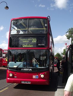 DLA352 on 20 at Loughton