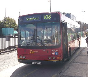 DWL28 on 108 at Stratford Station