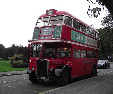 RT3062 on 167A at Chigwell Station
