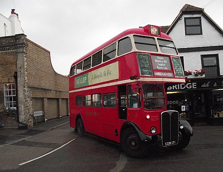 RT3062 reverses at Abridge Blue Boar