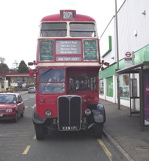 RT3062 at Loughton Garage