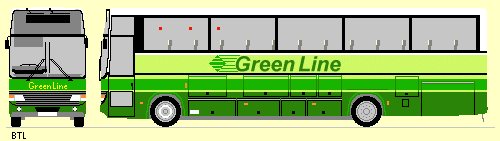 BTL Arriva The Shires GreenLine drawing