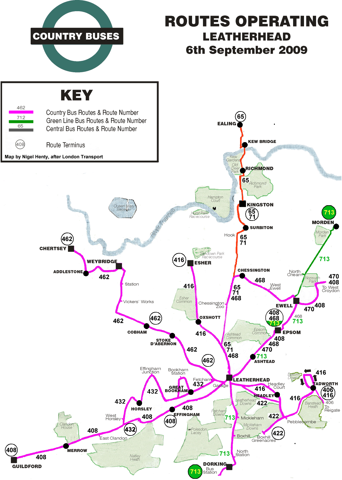 System map by Nigel Henty
