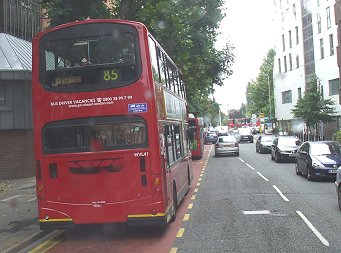 WVL41 on 85, with raindrops, Kingston