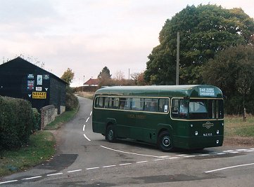 RF633 turns at Buckland Common