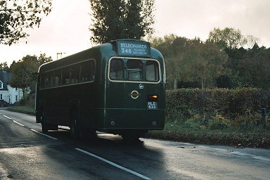 RF633 reverses at St.Leonards