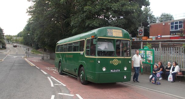 RF679 at Rickmansworth Station
