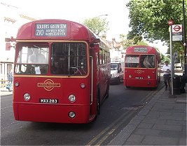 RF395, RF433 at Golders Green