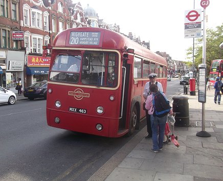 RF486 on 210, Golders Green