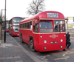 RF486 at Northumberland Park Station