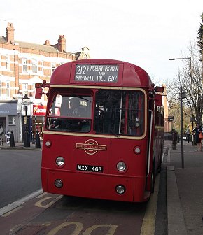 RF486 on 212, Muswell Hill Broadway