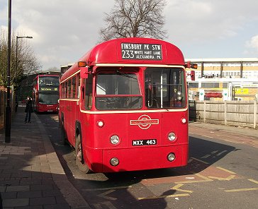 RF486 at Northumberland Park Station