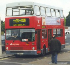 M110 at Hampton Court Station, June 1999