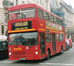 M1245 on 23, Lower Regent Street, July 2003