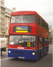 M1428 leaves Piccadilly, June 1998