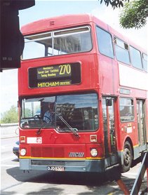M830 on Putney Bridge, June 2000