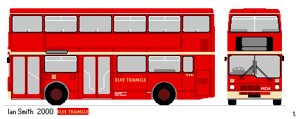 Blue Triangle Metrobus