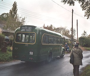 GS2 at Hartley Court, after turning