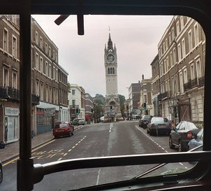 GS2 approaches Gravesend Clock