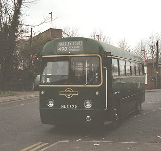RF679 at Longfield Stn on 490