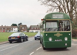 RF679 arrives at Meopham Green