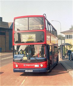 Trident 17867 on 96 at Dartford Library