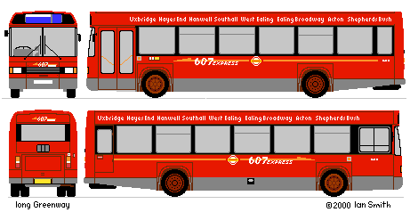 London Buses Greenway, ex LS