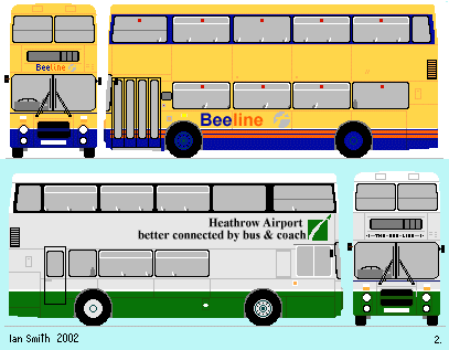 Bee-Line Olympian drawing