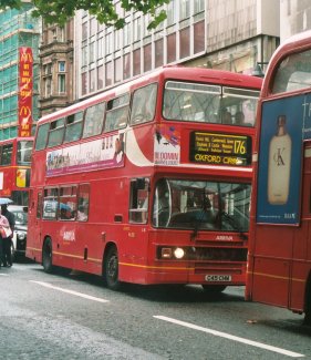 L45 on 176, Oxford Street, July 2003
