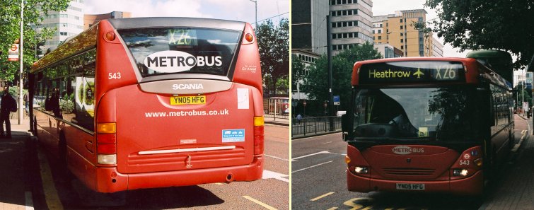 543 at West Croydon on X26
