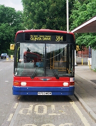MBS5 at Cockfosters on 384.