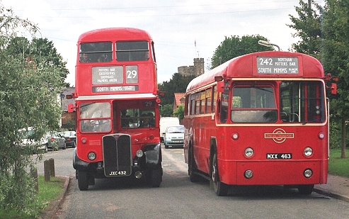 RT624 and RF486 at Blanche Lane.