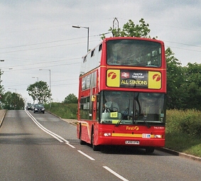 TNL33031f on Cockfosters Road .